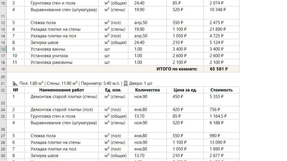 Сделать смету за 5 минут без калькулятора смотреть онлайн