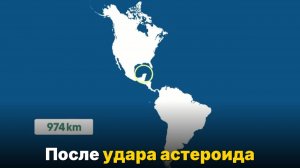 День гибели динозавров- что происходило минута за минутой