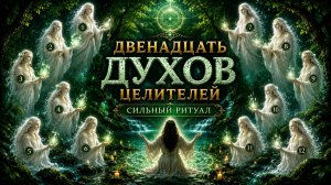 ДВЕНАДЦАТЬ ДУХОВ ЦЕЛИТЕЛЕЙ...  СИЛЬНЫЙ РИТУАЛ...