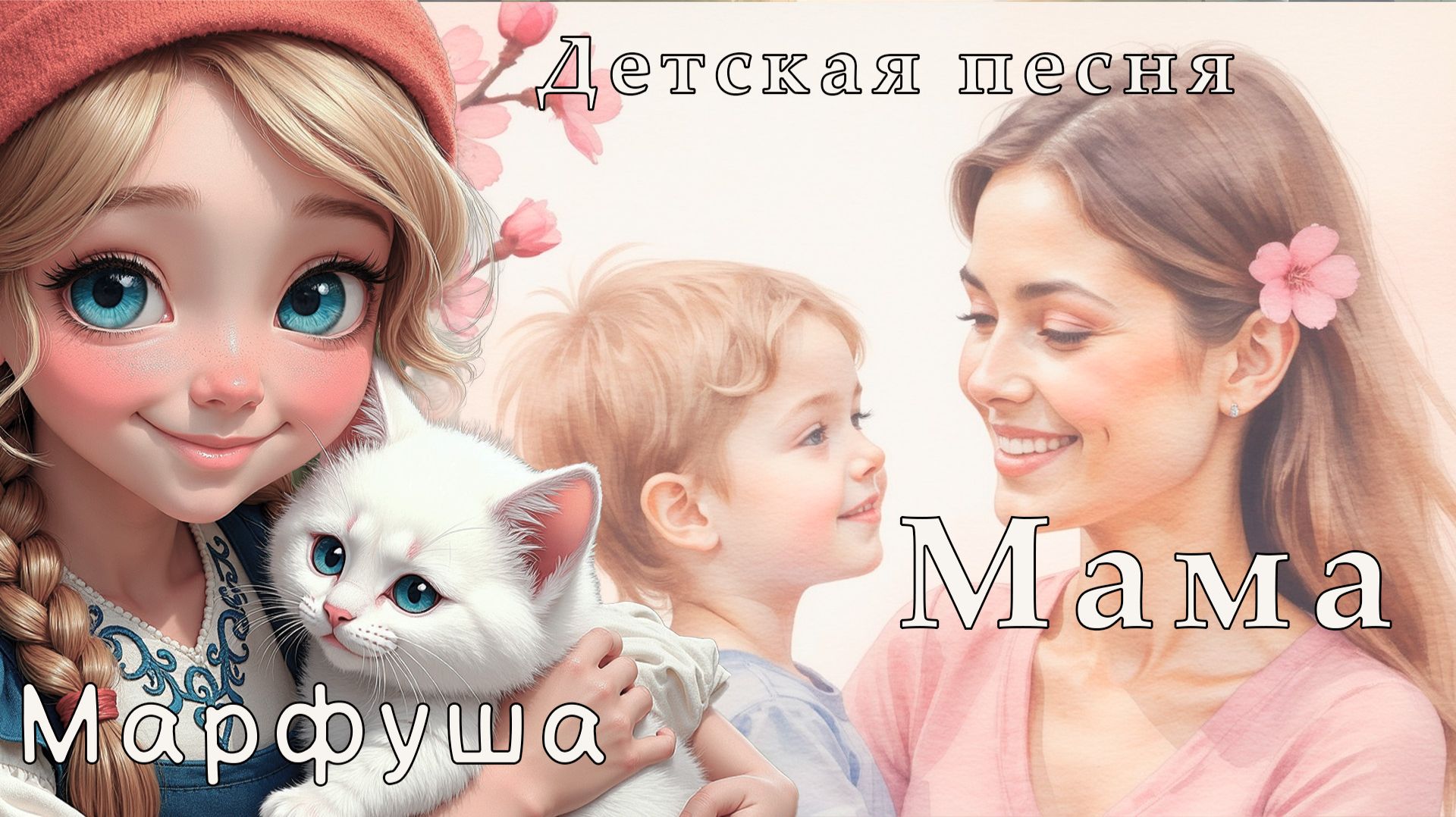 🎵 Лучше мамы в мире нет! | Детская песня-поздравление к 8 Марта 👩👧👦 смотреть онлайн