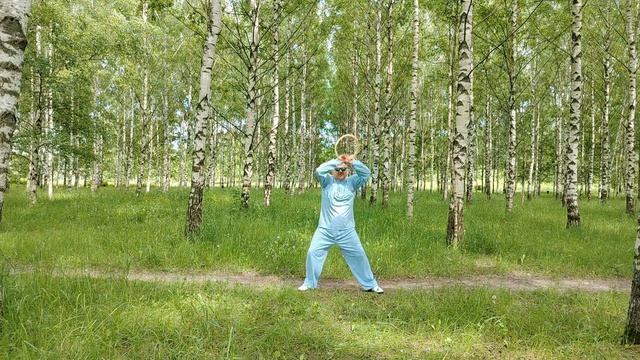Упражнения с ротанговыми кольцами Вин Чун (31)
