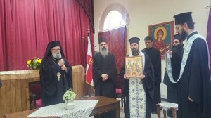 Прием ко Дню Святого Духа в Патриаршей школе на Сионе