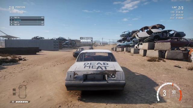 Wreckfest 2 вторая гонка смотреть онлайн