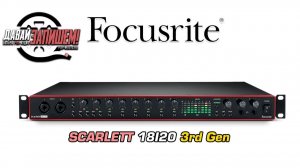Focusrite Scarlett 18i20 3rd Gen - многоканальная звуковая карта для студии