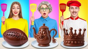 Кулинарный Челлендж# Я против Бабушки # Веселые Кухонные Трюки
