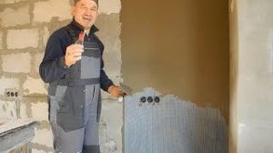 Простой способ оштукатурить пеноблоки в половину цены