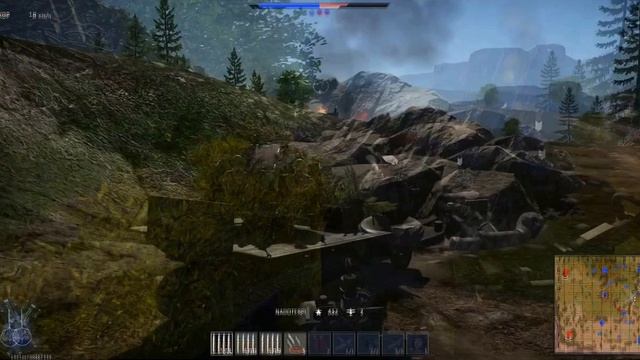 Пепельная река,удар из тени. War Thunder.