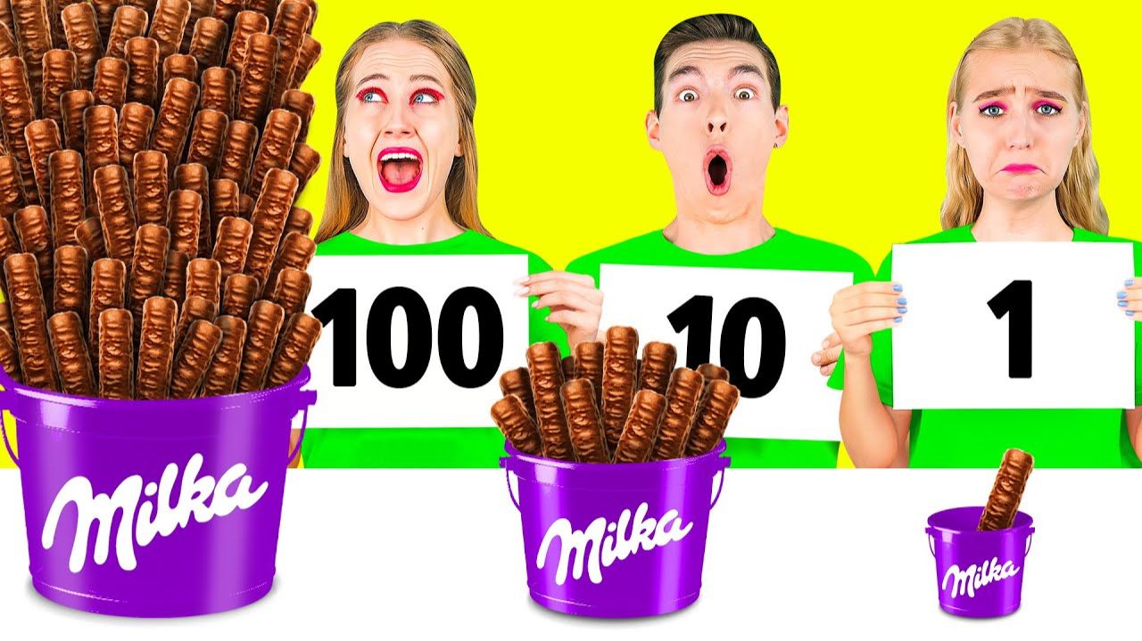 100 Слоев Еды Челлендж # Секреты и Гаджеты для Кухни от Fun Challenge смотреть онлайн