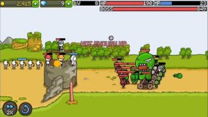 Играем в игру grow castle