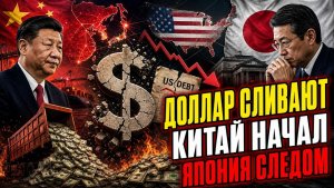 Китай РАСПРОДАЛ Госдолг США на $41 Млрд — и Запускает Золотую Ловушку для Доллара