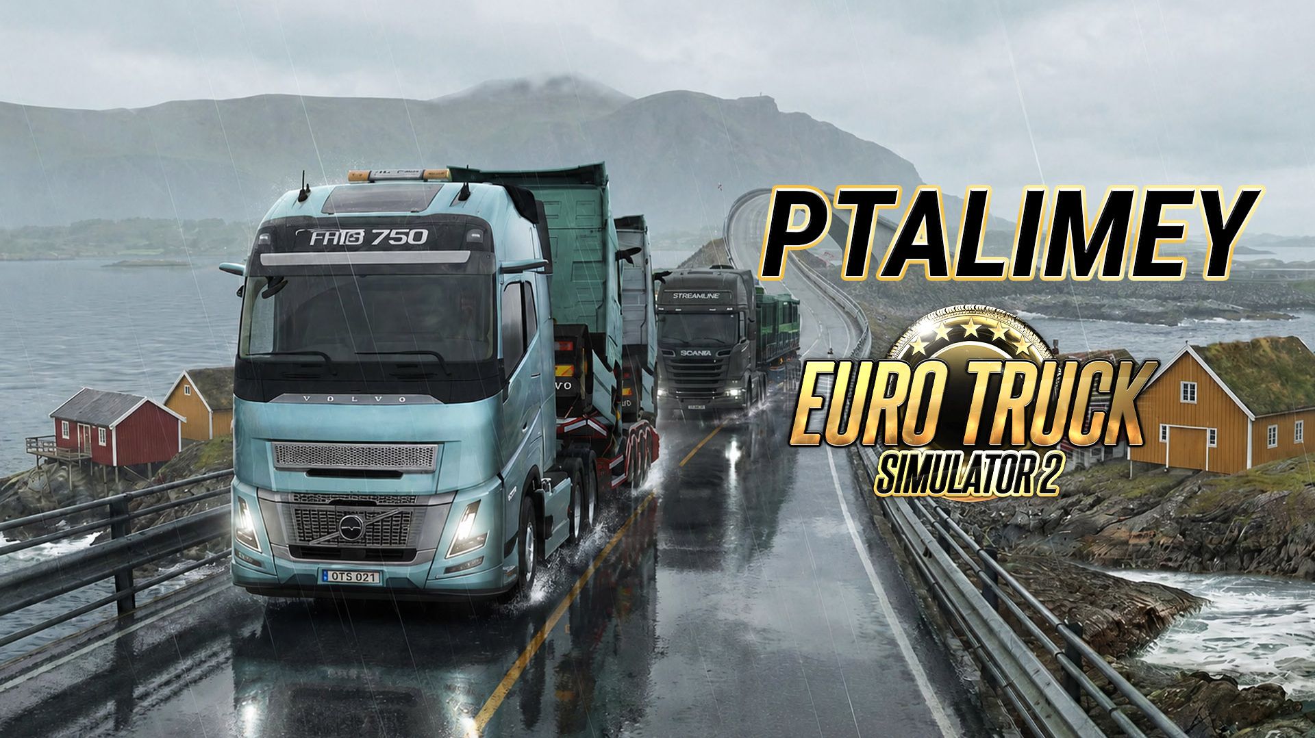 ETS2: Грузы и Конвои. Стрим на руле Logitech G923 📢Euro Truck Simulator 2🚛 смотреть онлайн