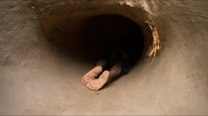 Строительство секретного подземного дома и водной горки к подземному бассейну