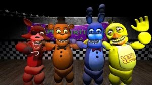 [Five Nights At Freddy s SFM] First night [RUS] (By zajcu37)