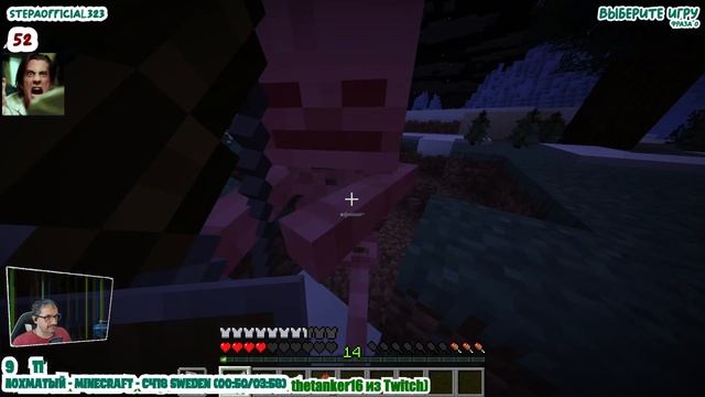 Немного шахтерской работы, активировались враги (Minecraft - 003) смотреть онлайн