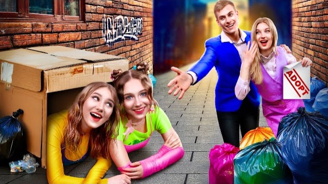 ПРИЮТИЛИ СИРОТ ИЗ ДЕТДОМА! 👑 Дочка попала в тотальный КРИНЖ, и её заперли дома навсегда 🚨💥 смотреть онлайн