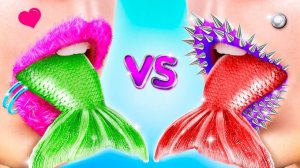 Девушка День vs девушка Ночь! Как стать русалкой в тюрьме!