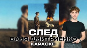 СЛЕД ВАНЯ ДМИТРИЕНКО КАРАОКЕ