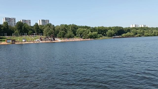 Лето ,яхта Москва река