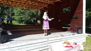 Выступление Лобановой на Пеледыш Пайрем