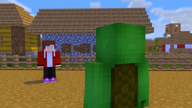 Джей-Джей и Майки 100 Дней Становления Ниндзя в Minecraft!
