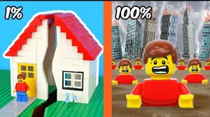 Я смоделировал АПОКАЛИПСИС из конструктора LEGO...