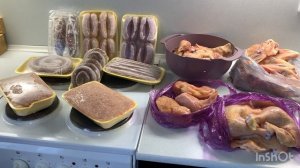 Видео N2. Закупка продуктов ( с ценами)  на сумму 8500р. Меню для семьи на пару дней. Июнь 2026