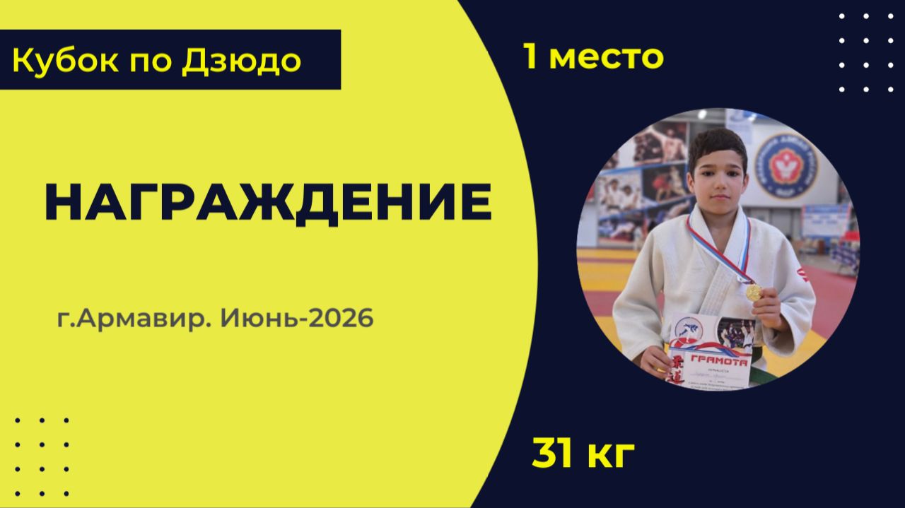 6. Награждение [Апрель 2026]