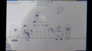 School ruins(fnf Nintendoesnt but pibby Luana,pibby Marko,potato,zluka)