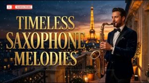 Paris Sax Lounge 🎷 Calm Jazz Instrumentals for Slow Nights & Peaceful Mood