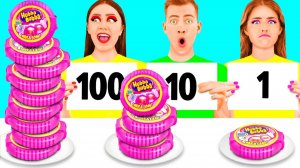 100 Слоев еды Челлендж # Смешные Ситуации от TeenTeam Challenge