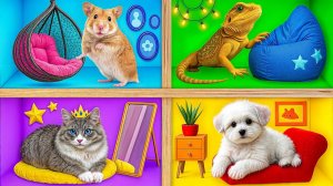 Строим Домики для Животных # Смешные Моменты от