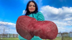 Сочный кебаб из Огромной Говяжьей Печени! Как вкусно приготовить из Печени?
