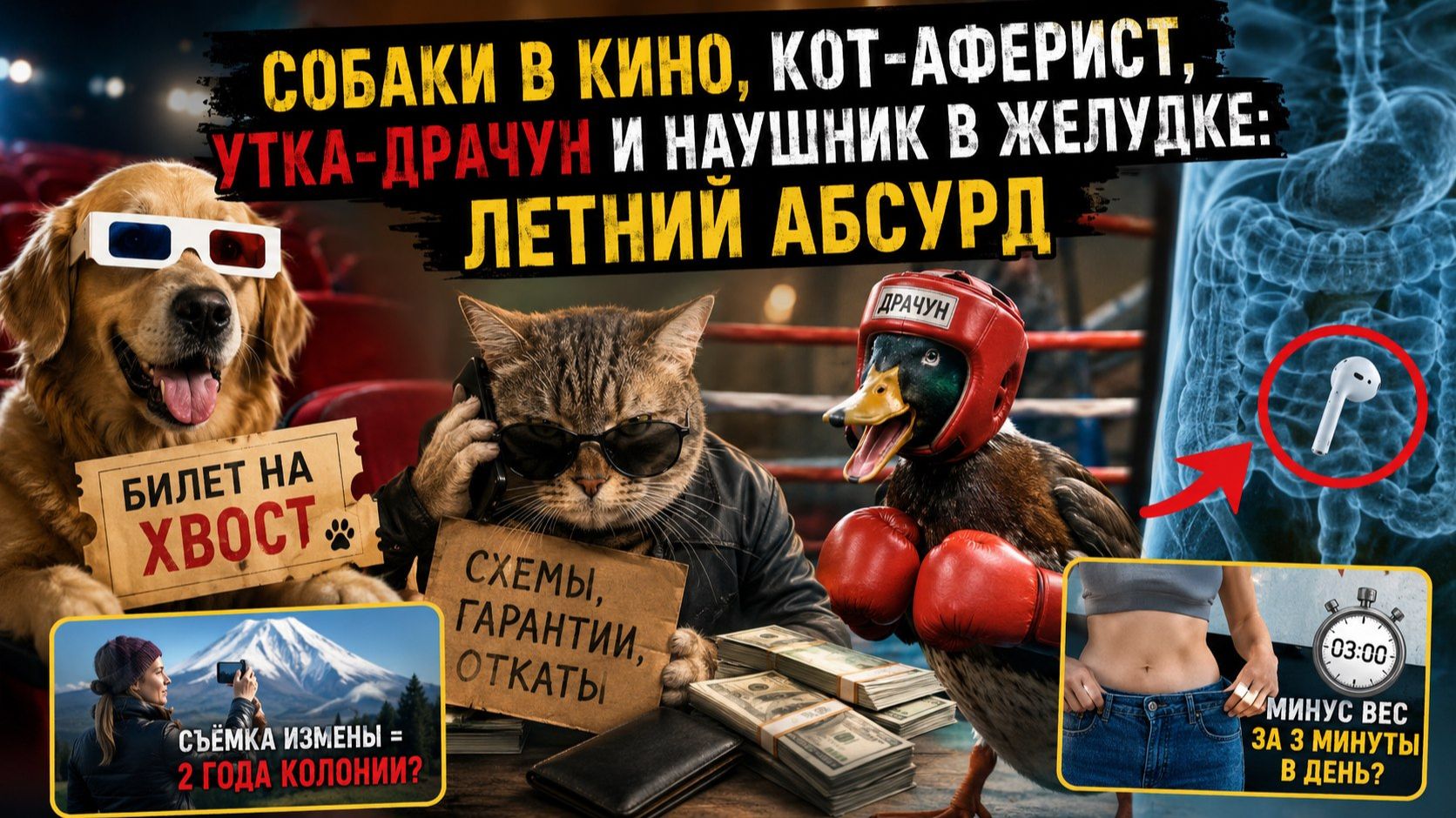 Коты-мошенники, мстительные утки и похудение слезами: пять историй для летнего настроения смотреть онлайн