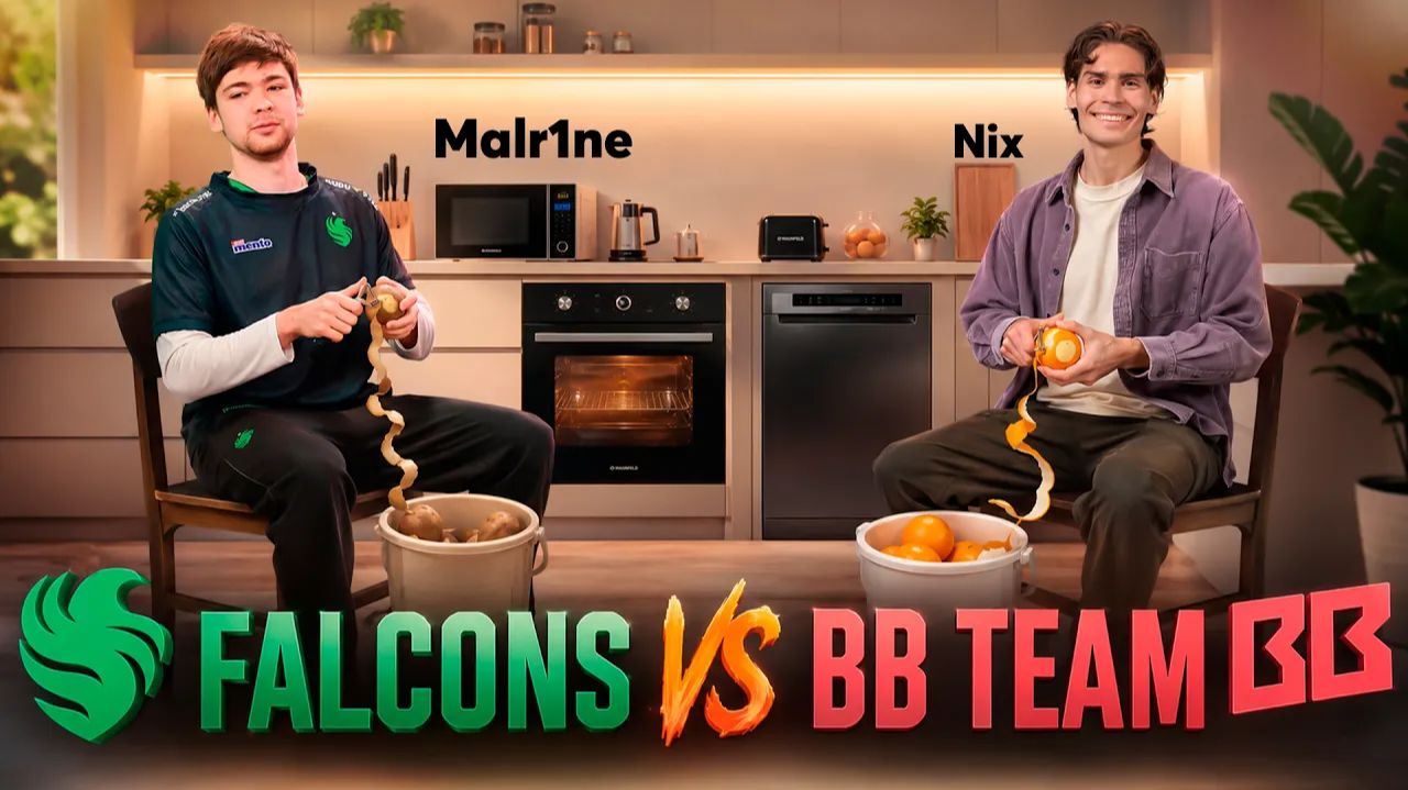 Nix: Битва главных фаворитов! Пояснения за микрофишки. Nix и Malr1ne смотрят Team Falcons vs BB Team смотреть онлайн