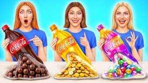 Бедная vs Богатая vs Ультра Богатая еда Челлендж # Смешные Моменты от Friendly DO