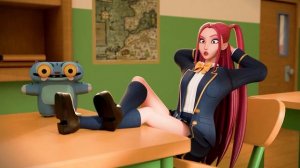 РУМИ ПОДРОСТОК В ШКОЛЕ! K-Pop Охотницы на Демонов Huntrix анимация