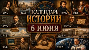 КАЛЕНДАРЬ ИСТОРИИ 6 ИЮНЯ