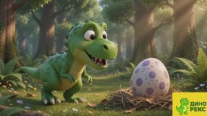 Дино Рекс СПАСАЕТ Яйцо! 🥚 Трогательный мультик для детей 🦖