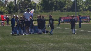 05.06.26-ДСК «Фарватер» синие г.Севастополь 2018 г. : ДФК «Сокол» жёлтые г.Темрюк 2018 г. 1 тайм
