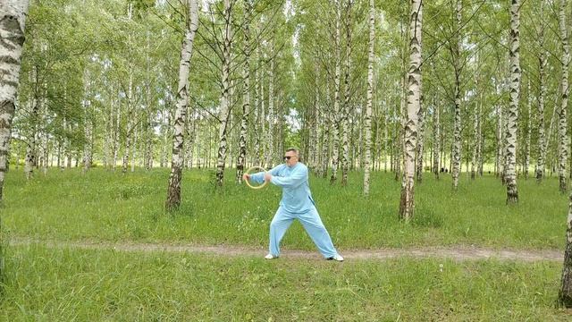 Упражнения с ротанговыми кольцами Вин Чун (32)