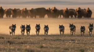 Волк 🐺 самый организованный хищник.