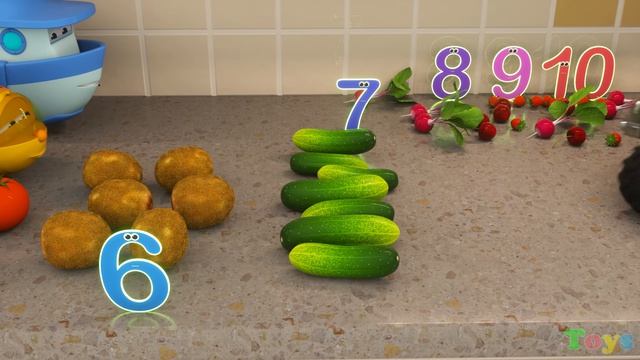 Learn to Count with Max the Glow Train смотреть онлайн