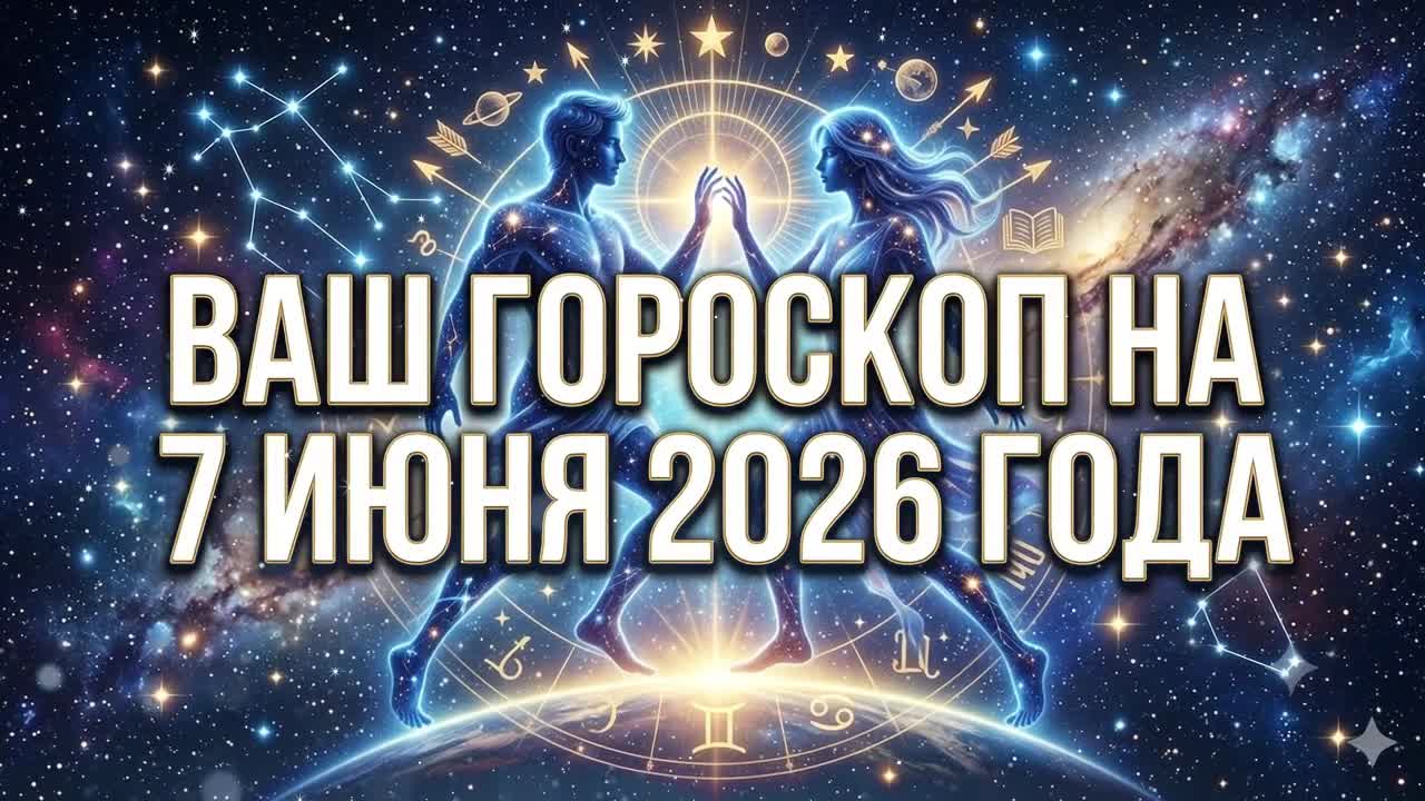 🔥 ВАШ ГОРОСКОП НА 7 ИЮНЯ 2026 🚀Как привлечь деньги в этот день? смотреть онлайн