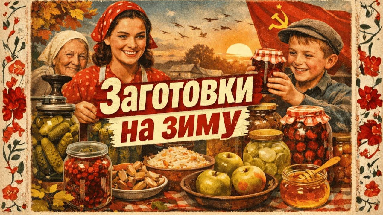 Заготовки на зиму в СССР Почему в Советском союзе к зиме начинали готовиться летом