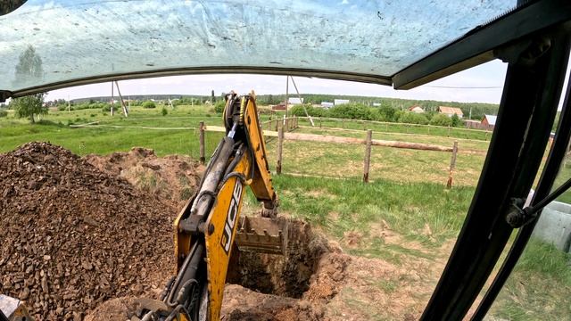 JCB 3 CX первая рабочая неделя на новом месте смотреть онлайн