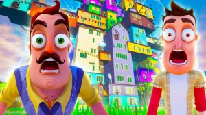 ШОУ ПРИВЕТ СОСЕД!13 ЭТАЖЕЙ ОТ ФАНАТОВ!ИГРА HELLO NEIGHBOR MOD KIT ПРОХОЖДЕНИЕ МОДА 13 floors FanMade