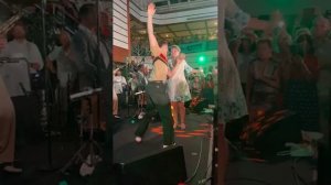 Безумный буги-вуги танец на круизном лайнере от Сондре и Тани. #Танцы