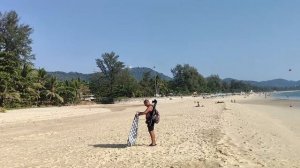 Пляж Карон Пхукет свистящий песок Karon beach  Phuket whistling sand