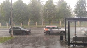 Дождик в Коломне.