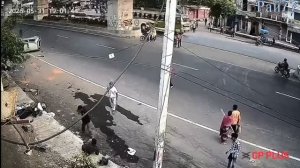 Сбил полицейского
